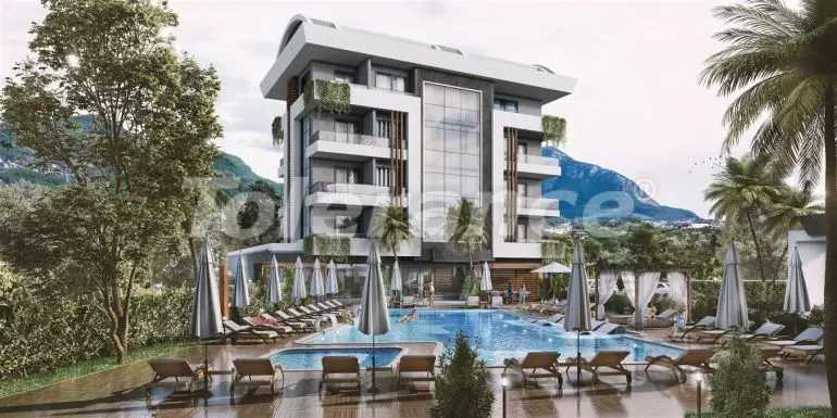 Квартира от застройщика в Оба, Аланья с бассейном: купить недвижимость в Турции - 39995
