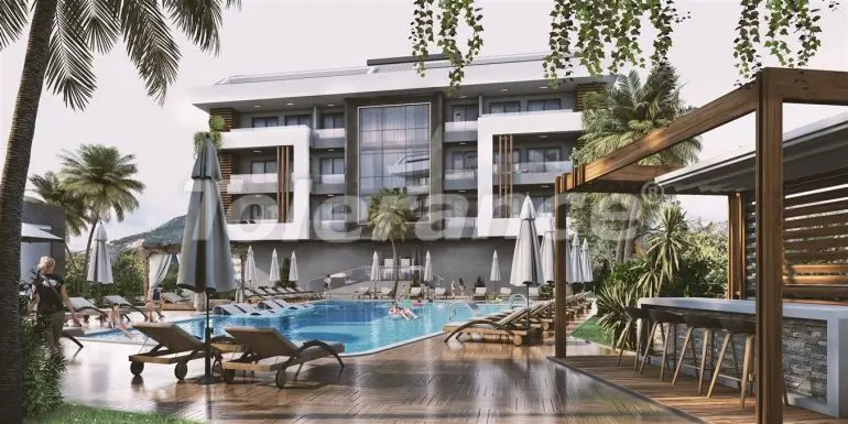 Квартира от застройщика в Оба, Аланья с бассейном: купить недвижимость в Турции - 39998
