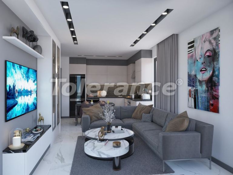 Квартира от застройщика в Оба, Аланья с бассейном: купить недвижимость в Турции - 41262