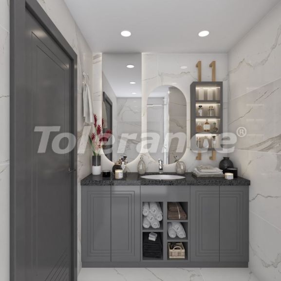 Квартира от застройщика в Оба, Аланья с бассейном: купить недвижимость в Турции - 41267