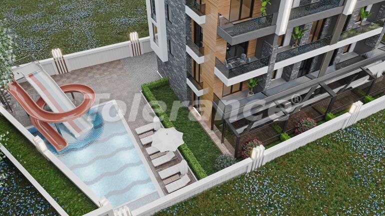 Квартира от застройщика в Оба, Аланья с бассейном в рассрочку: купить недвижимость в Турции - 60960