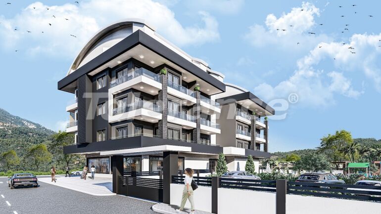 Квартира от застройщика в Оба, Аланья с бассейном: купить недвижимость в Турции - 61069