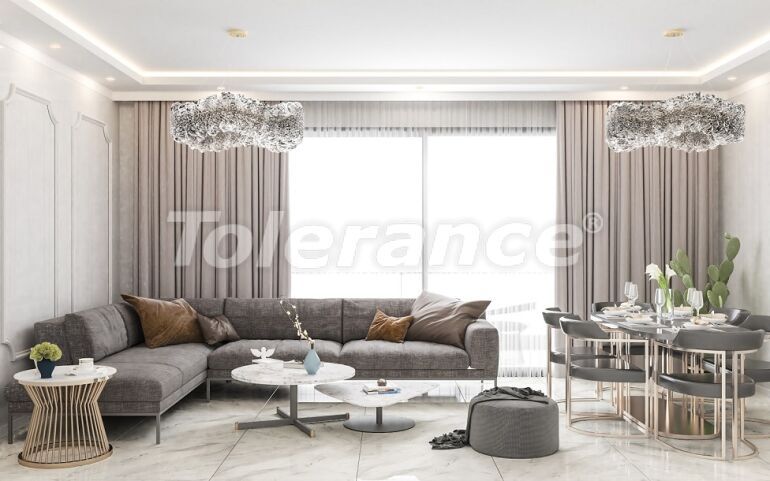 Квартира от застройщика в Оба, Аланья с бассейном: купить недвижимость в Турции - 61077