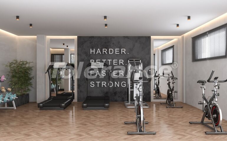 Квартира от застройщика в Оба, Аланья с бассейном: купить недвижимость в Турции - 61078