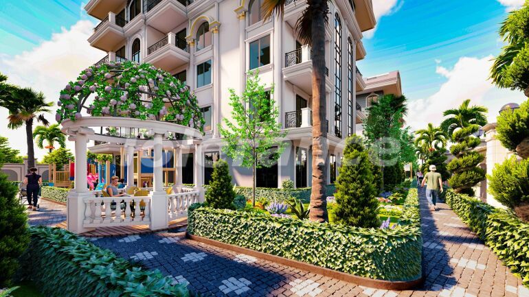 Квартира в Оба, Аланья с бассейном: купить недвижимость в Турции - 62165