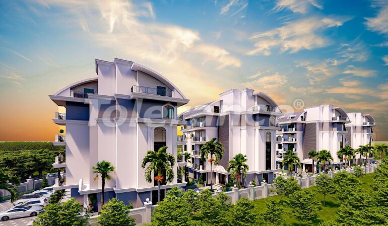 Квартира в Оба, Аланья с бассейном: купить недвижимость в Турции - 62168