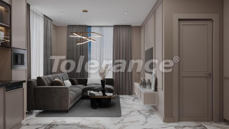 Квартира от застройщика в Оба, Аланья с бассейном в рассрочку: купить недвижимость в Турции - 63554