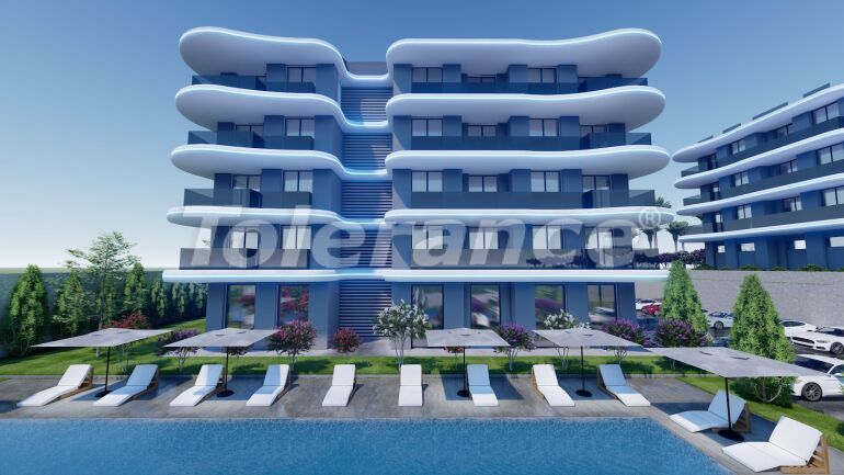 Квартира от застройщика в Окурджалар Аланья с бассейном в рассрочку: купить недвижимость в Турции - 62987