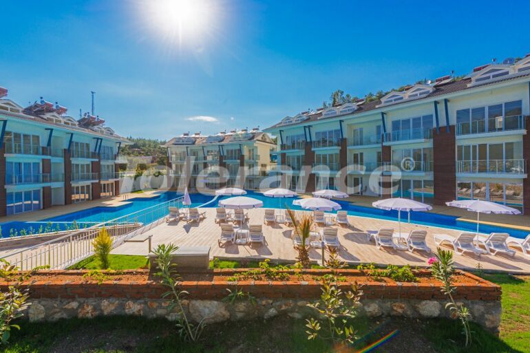 Квартира в Оваджик, Фетхие с бассейном: купить недвижимость в Турции - 57439
