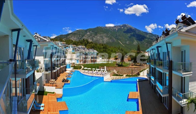 Квартира в Оваджик, Фетхие с бассейном: купить недвижимость в Турции - 57440