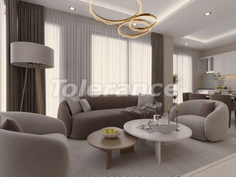 Квартира от застройщика в Пайаллар, Аланья вид на море с бассейном в рассрочку: купить недвижимость в Турции - 63698