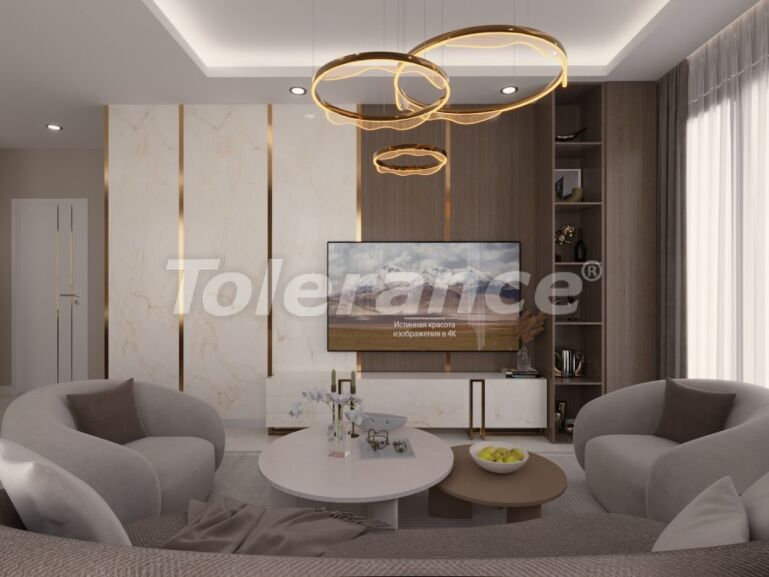 Квартира от застройщика в Пайаллар, Аланья вид на море с бассейном в рассрочку: купить недвижимость в Турции - 63699