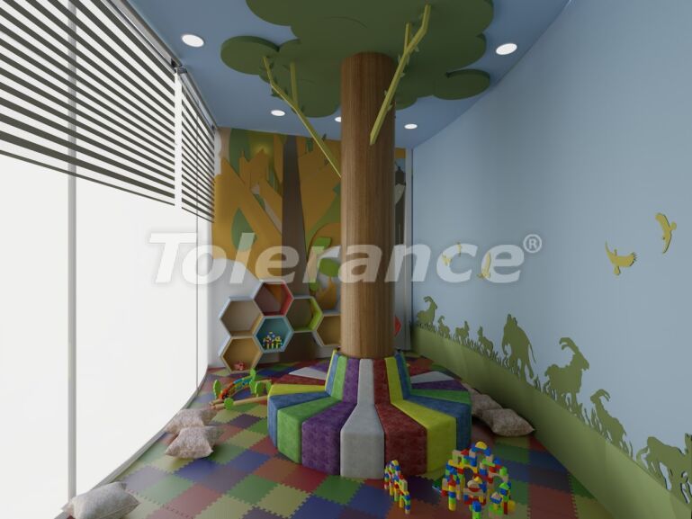 Квартира от застройщика в Пайаллар, Аланья вид на море с бассейном в рассрочку: купить недвижимость в Турции - 63721