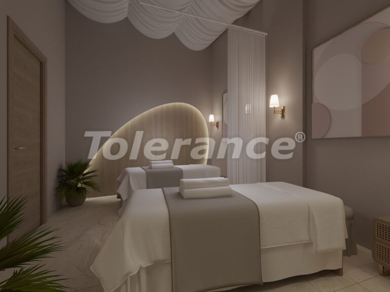 Квартира от застройщика в Пайаллар, Аланья вид на море с бассейном в рассрочку: купить недвижимость в Турции - 63731