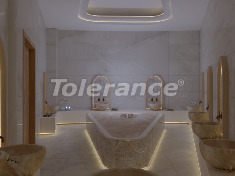 Квартира от застройщика в Пайаллар, Аланья вид на море с бассейном в рассрочку: купить недвижимость в Турции - 63733