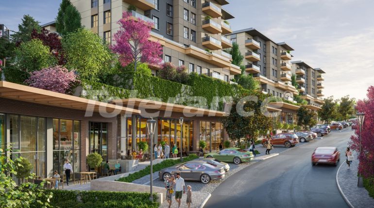 Квартира от застройщика в Пендик, Стамбул вид на море в рассрочку: купить недвижимость в Турции - 132498