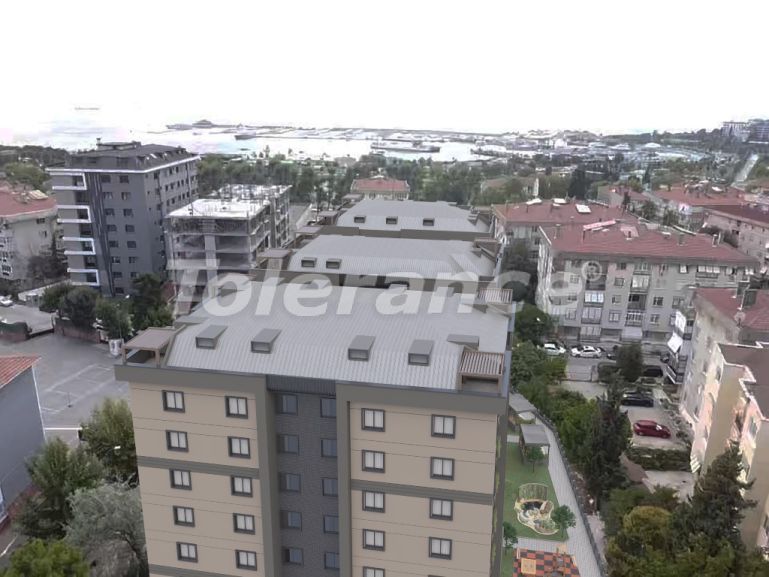 Квартира от застройщика в Пендик, Стамбул вид на море с бассейном в рассрочку - 99103 Квартира от застройщика в Пендик, Стамбул вид на море с бассейном в рассрочку: купить недвижимость в Турции - 99103