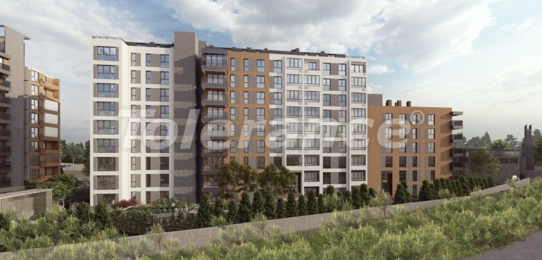 Квартира от застройщика в Санджактепе, Стамбул с бассейном в рассрочку: купить недвижимость в Турции - 133052