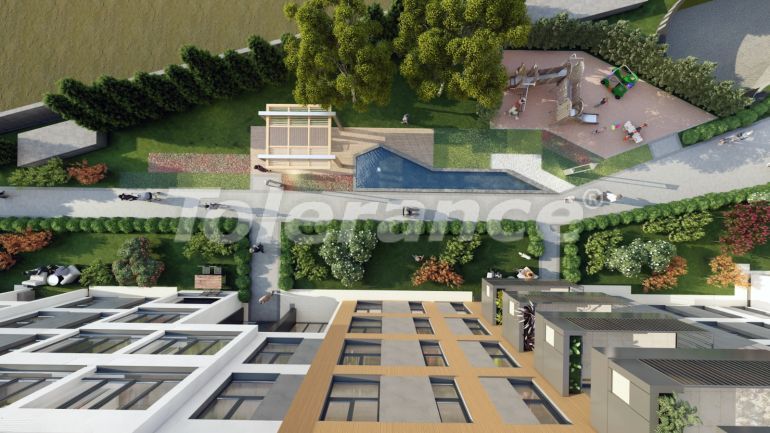 Квартира от застройщика в Санджактепе, Стамбул с бассейном в рассрочку: купить недвижимость в Турции - 133054