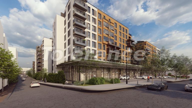 Квартира от застройщика в Санджактепе, Стамбул с бассейном в рассрочку: купить недвижимость в Турции - 133061