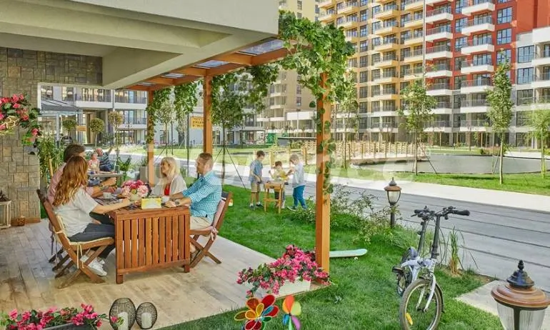 Квартира в Санджактепе, Стамбул с бассейном в рассрочку: купить недвижимость в Турции - 36362