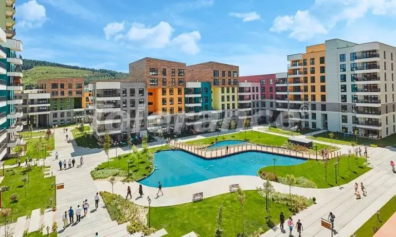 Квартира в Санджактепе, Стамбул с бассейном в рассрочку: купить недвижимость в Турции - 36365