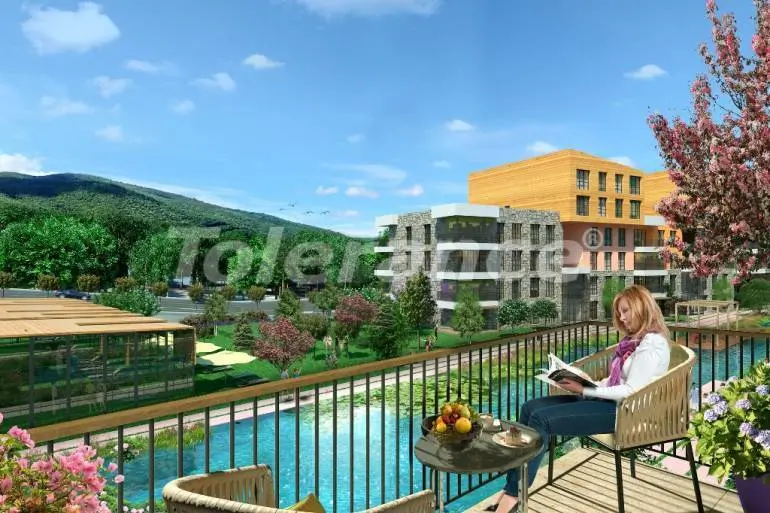 Квартира в Санджактепе, Стамбул с бассейном в рассрочку: купить недвижимость в Турции - 7040