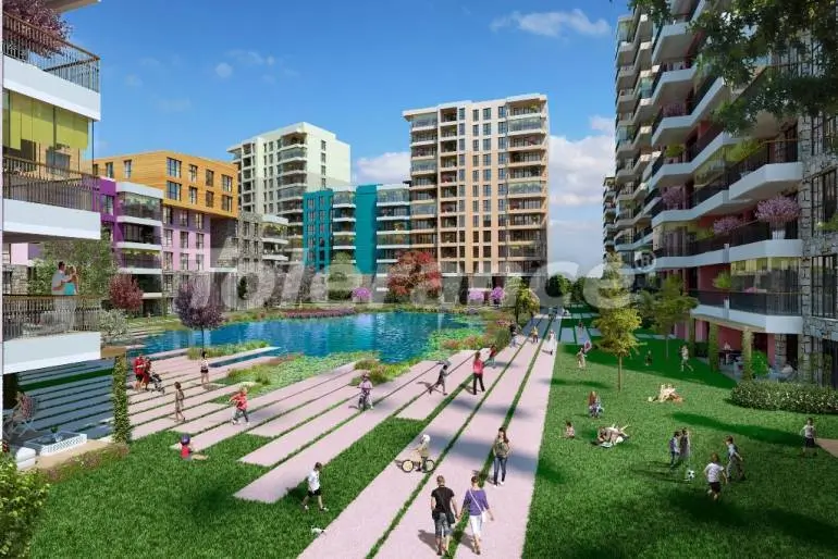 Квартира в Санджактепе, Стамбул с бассейном в рассрочку: купить недвижимость в Турции - 7042