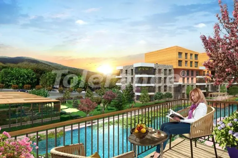 Квартира в Санджактепе, Стамбул с бассейном в рассрочку: купить недвижимость в Турции - 7044