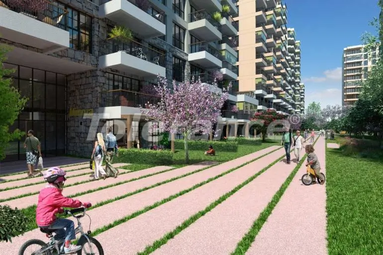 Квартира в Санджактепе, Стамбул с бассейном в рассрочку: купить недвижимость в Турции - 7046