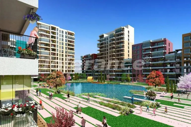 Квартира в Санджактепе, Стамбул с бассейном в рассрочку: купить недвижимость в Турции - 7047