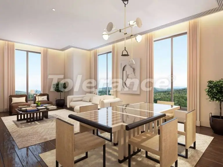 Квартира от застройщика в Сарыер, Стамбул с бассейном - 19146 Квартира от застройщика в Сарыер, Стамбул с бассейном: купить недвижимость в Турции - 19146