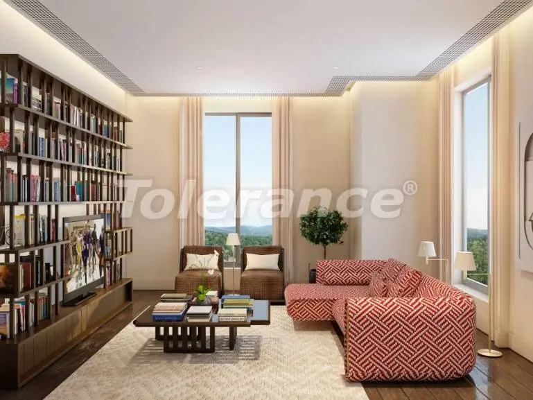 Квартира от застройщика в Сарыер, Стамбул с бассейном - 19149 Квартира от застройщика в Сарыер, Стамбул с бассейном: купить недвижимость в Турции - 19149