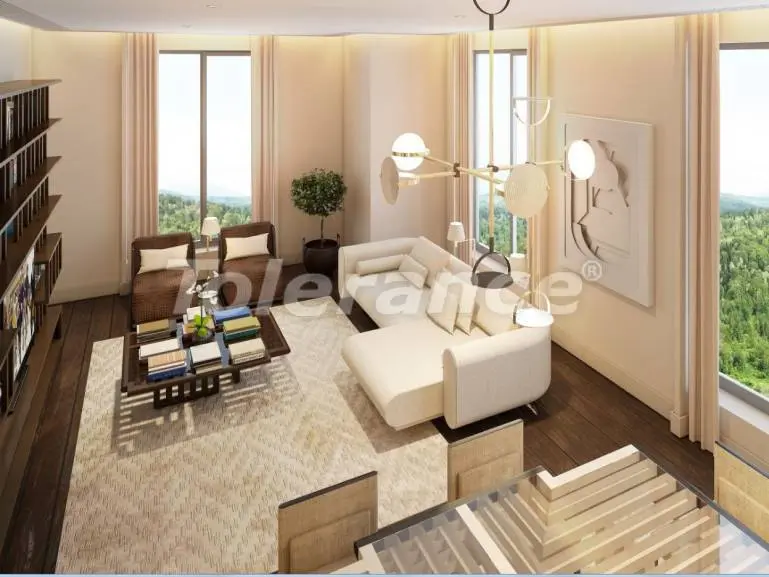 Квартира от застройщика в Сарыер, Стамбул с бассейном - 19150 Квартира от застройщика в Сарыер, Стамбул с бассейном: купить недвижимость в Турции - 19150