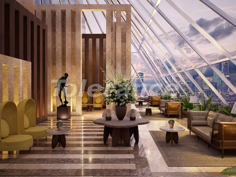 Квартира от застройщика в Сарыер, Стамбул с бассейном - 19155 Квартира от застройщика в Сарыер, Стамбул с бассейном: купить недвижимость в Турции - 19155