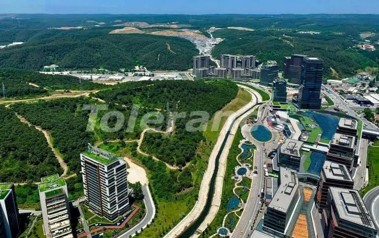 Квартира в Сарыер, Стамбул с бассейном: купить недвижимость в Турции - 23044