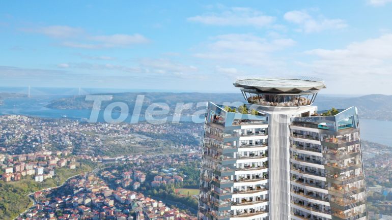 Квартира от застройщика в Сарыер, Стамбул в рассрочку: купить недвижимость в Турции - 68300