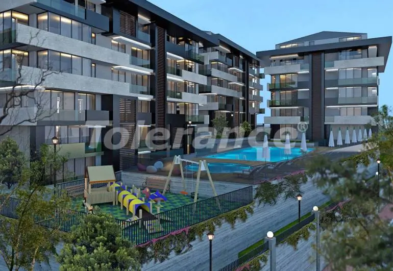 Квартира в Сарыер, Стамбул с бассейном в рассрочку: купить недвижимость в Турции - 10076