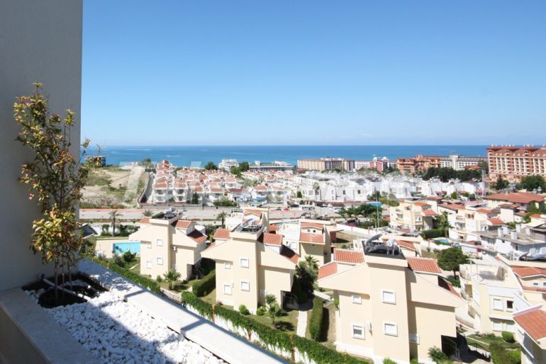 Квартира в Сиде с бассейном: купить недвижимость в Турции - 137218