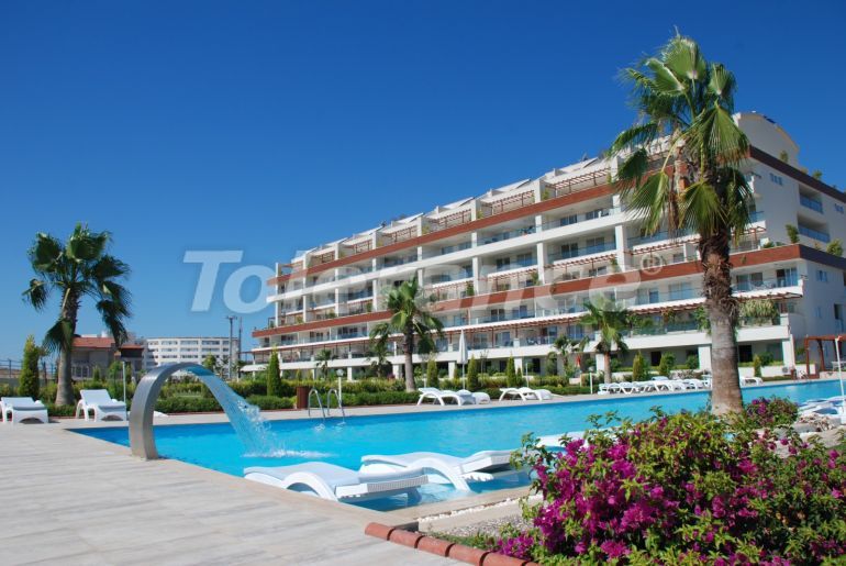 Квартира в Сиде с бассейном: купить недвижимость в Турции - 137231