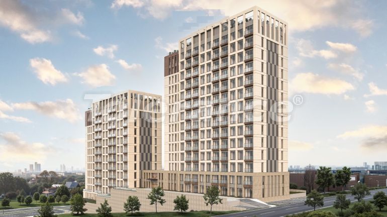 Квартира от застройщика в Шишли, Стамбул с бассейном в рассрочку: купить недвижимость в Турции - 134624