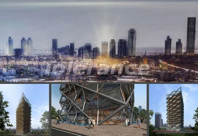 Квартира в Шишли, Стамбул с бассейном: купить недвижимость в Турции - 7191