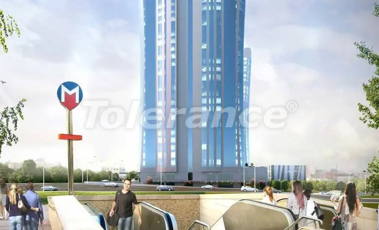 Квартира в Стамбуле с бассейном - 25729 Квартира в Стамбуле с бассейном: купить недвижимость в Турции - 25729