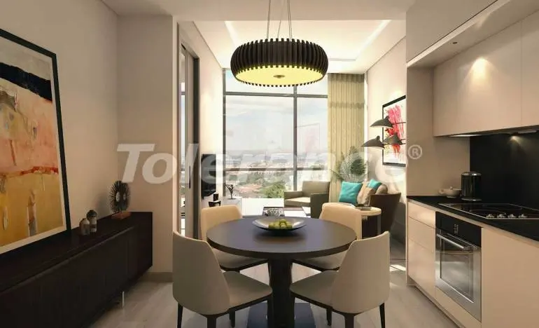 Квартира в Стамбуле с бассейном - 25731 Квартира в Стамбуле с бассейном: купить недвижимость в Турции - 25731