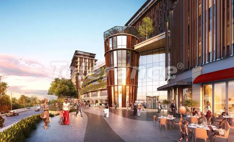 Квартира в Стамбуле с бассейном в рассрочку: купить недвижимость в Турции - 25817