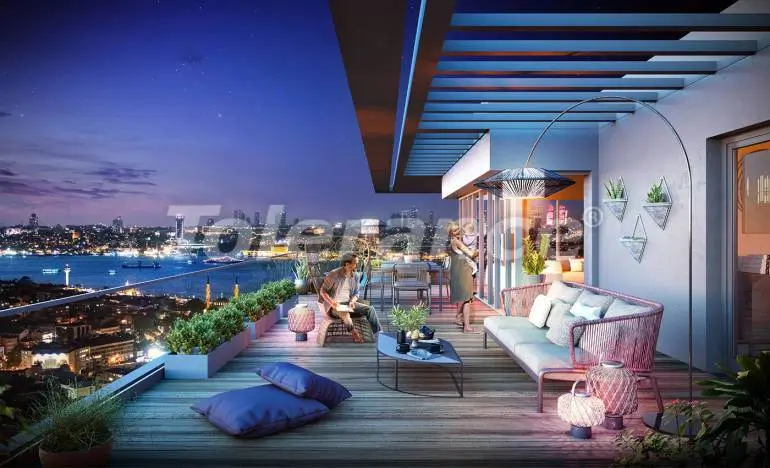 Квартира в Стамбуле с бассейном в рассрочку: купить недвижимость в Турции - 25821