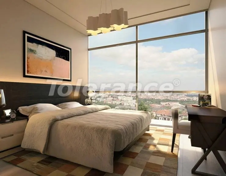 Квартира в Стамбуле с бассейном - 27180 Квартира в Стамбуле с бассейном: купить недвижимость в Турции - 27180