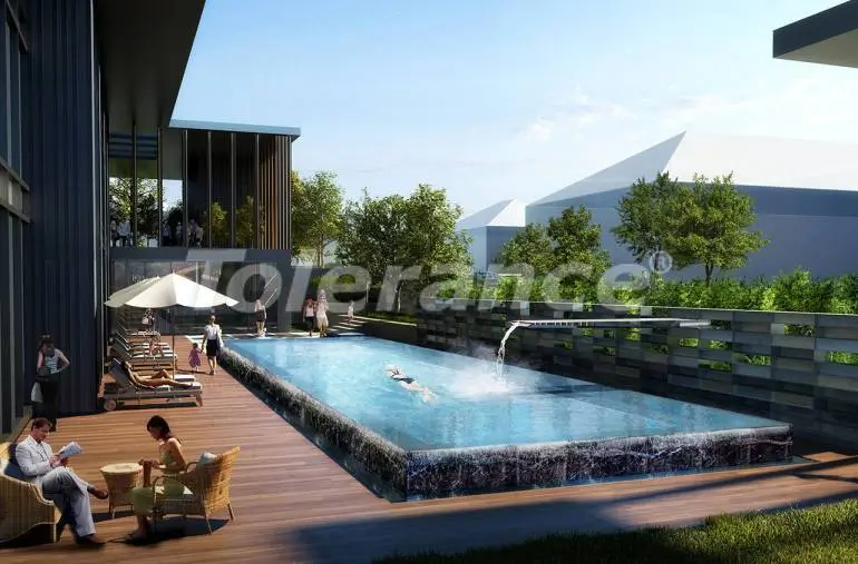 Квартира в Стамбуле с бассейном в рассрочку: купить недвижимость в Турции - 31585