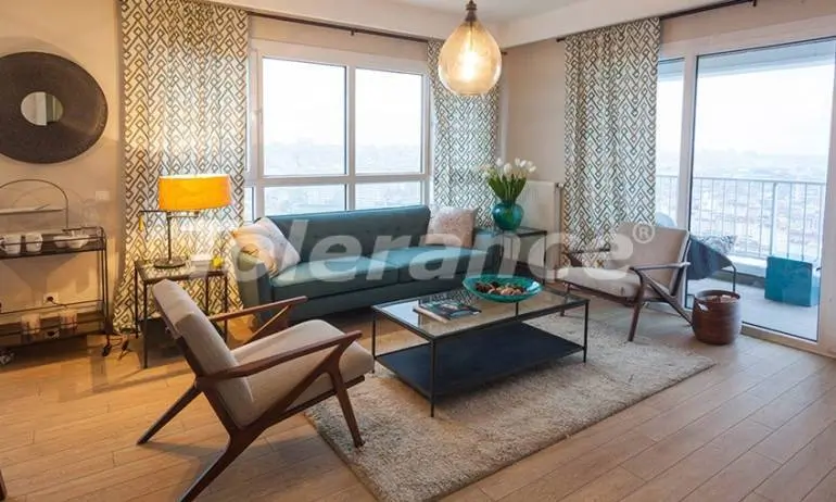 Квартира в Стамбуле с бассейном в рассрочку: купить недвижимость в Турции - 36426