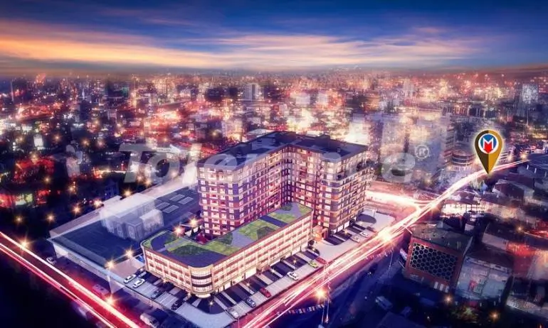 Квартира в Стамбуле с бассейном в рассрочку: купить недвижимость в Турции - 37201